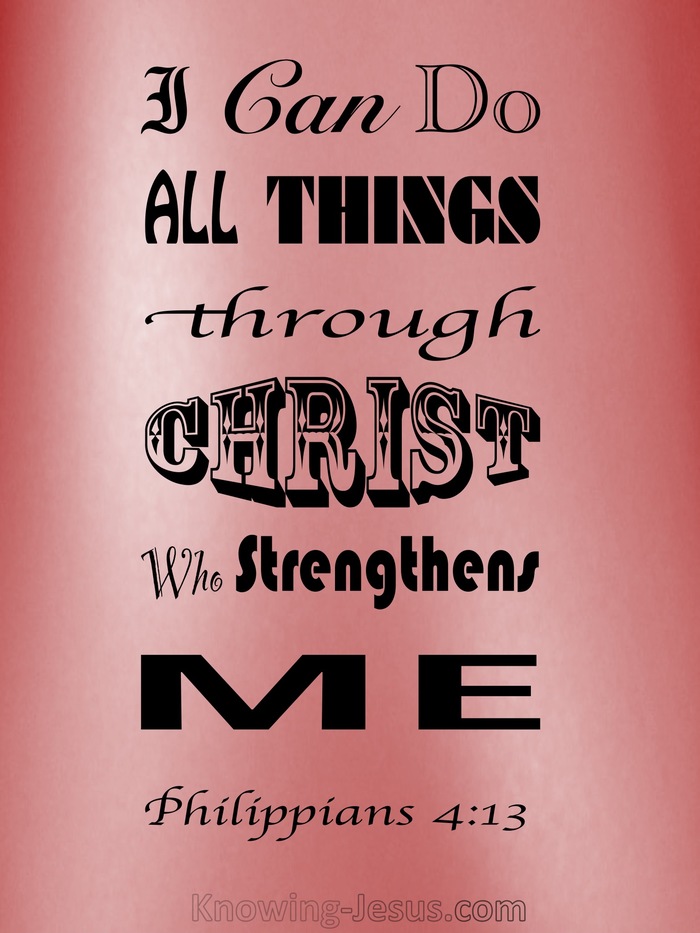 What Does Philippians 4:13 Mean?